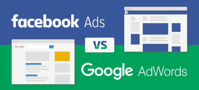 Facebook ads google adwords