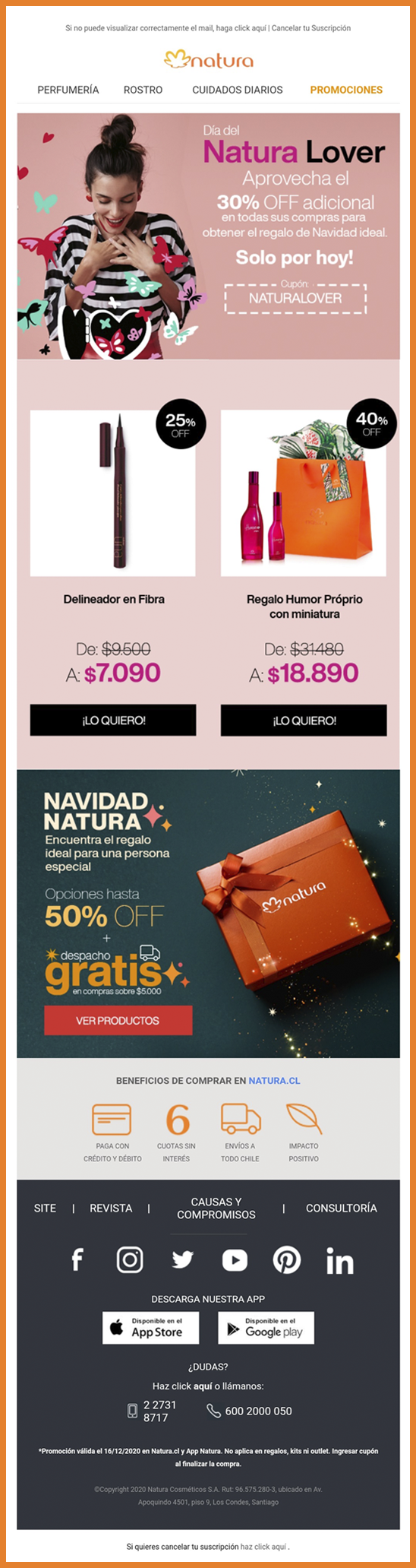 Emails Natura